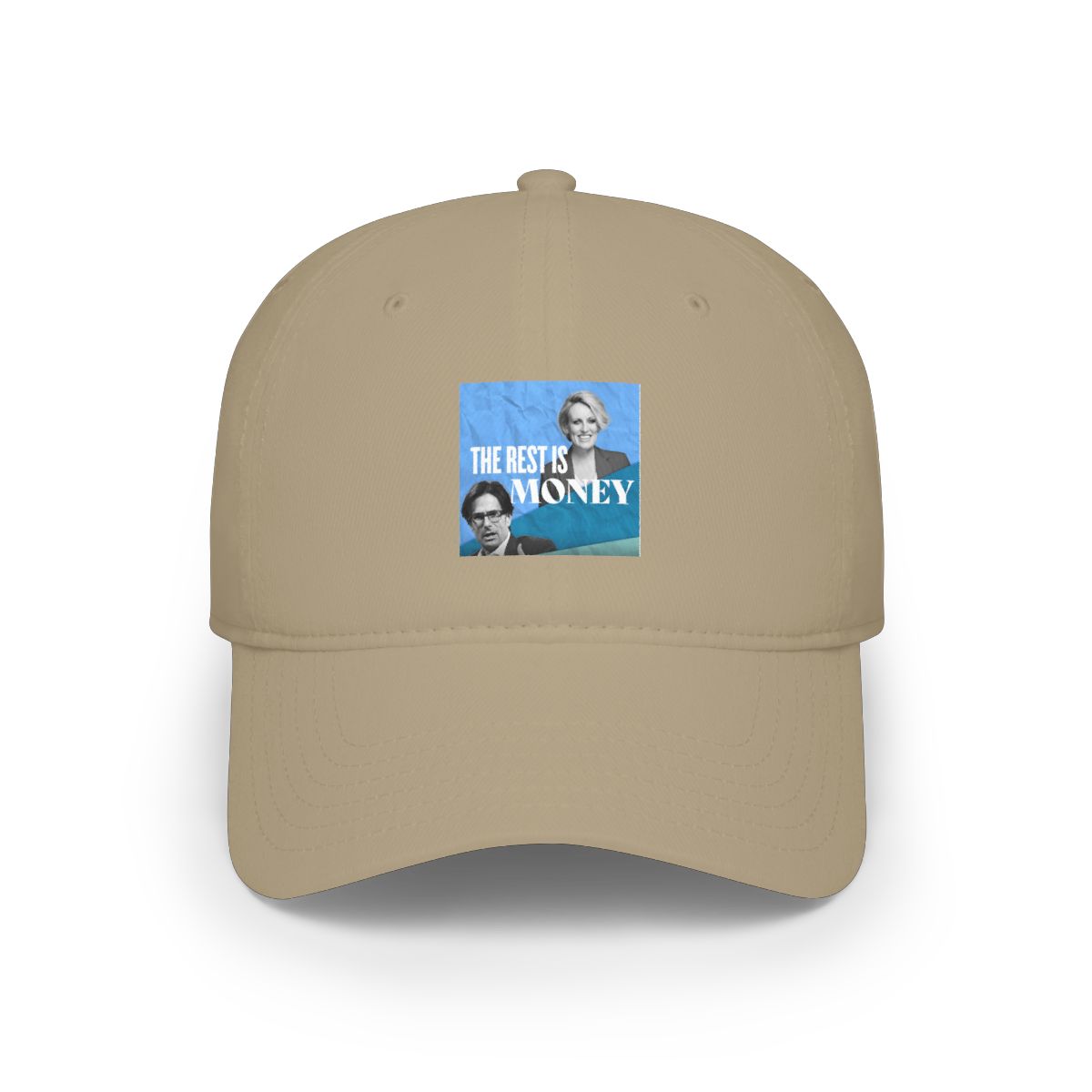 The Rest Is Money Baseball Cap - alternate angle 3, merchandise