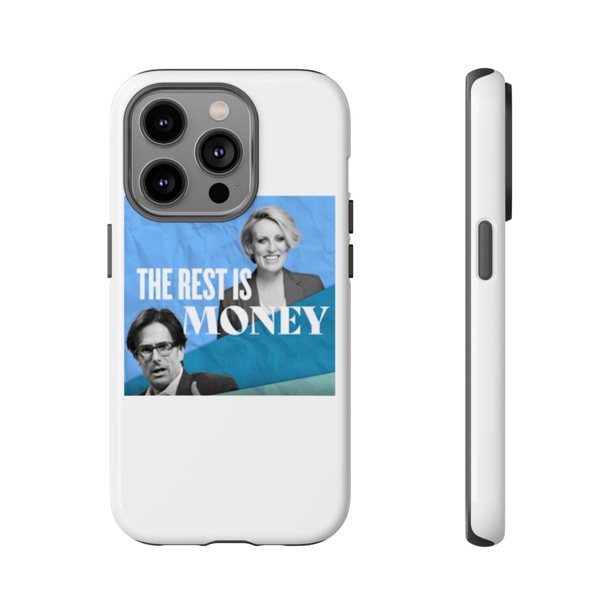 The Rest Is Money Phone Case - alternate angle 1, merchandise
