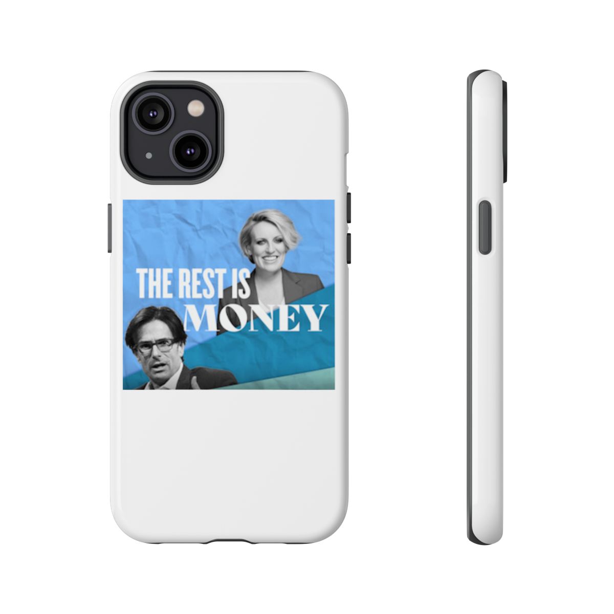 The Rest Is Money Phone Case - alternate angle 2, merchandise