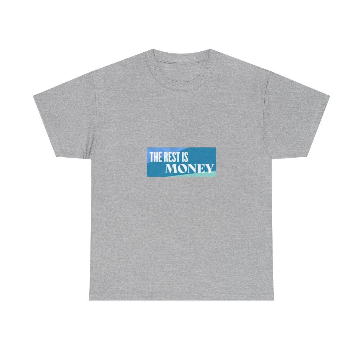 The Rest Is Money T-Shirt #2 - alternate angle 2, merchandise