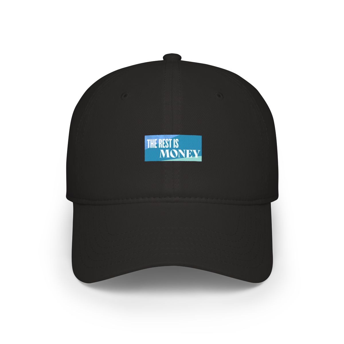 The Rest Is Money Baseball Cap #2 - alternate angle 2, merchandise