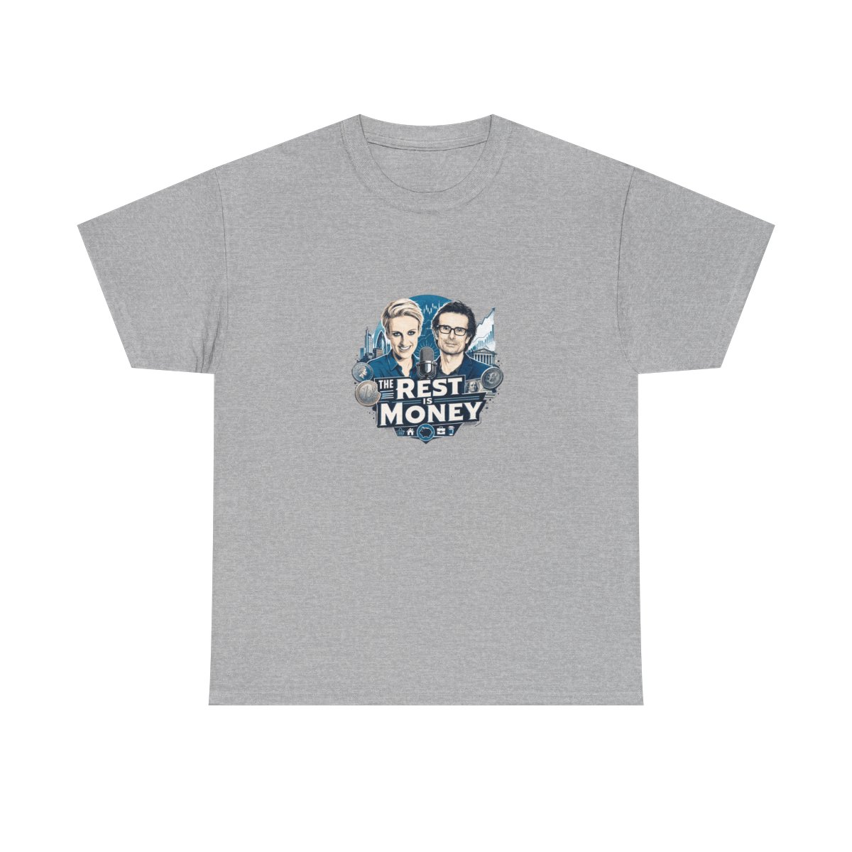 The Rest Is Money T-Shirt - alternate angle 4, merchandise