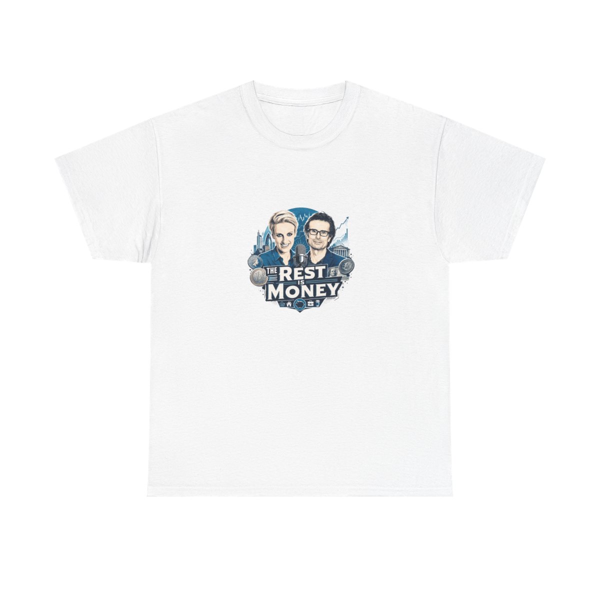 The Rest Is Money T-Shirt - alternate angle 2, merchandise